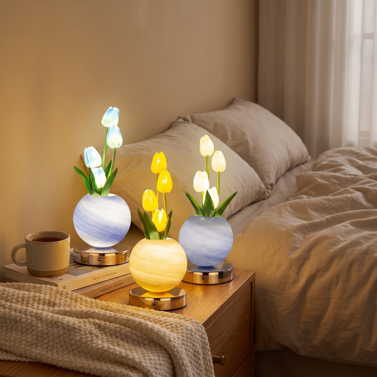Bloom Decorative Tulip LED Lamp