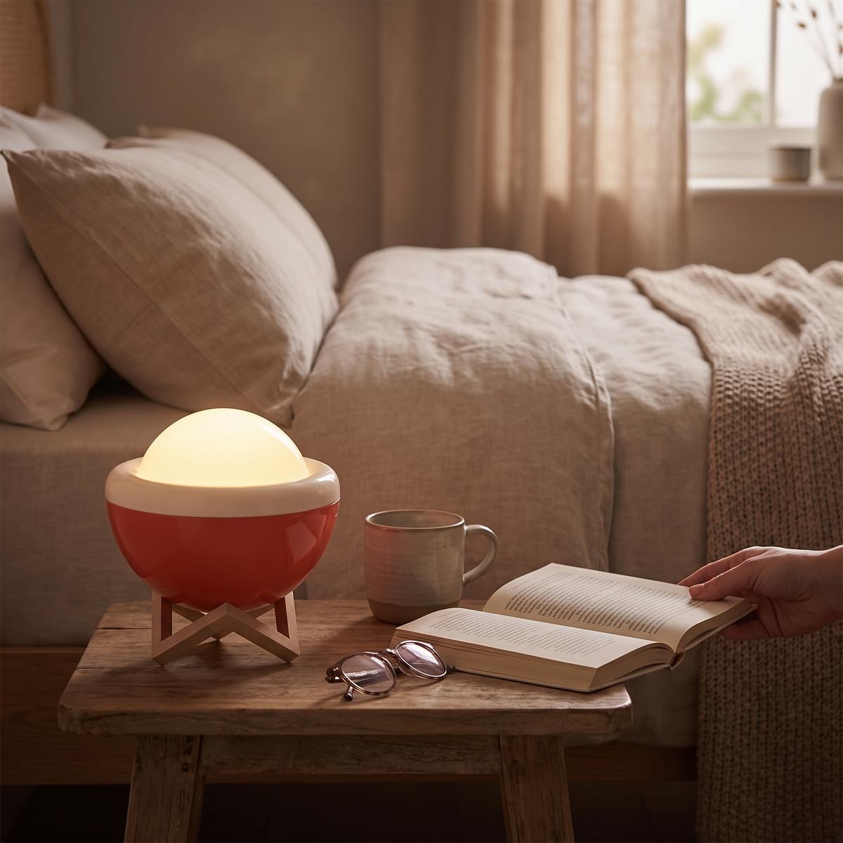 Beacon Dimmable LED Globe Table Lamp