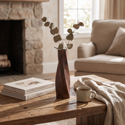 Kaida Wooden Flower Vase
