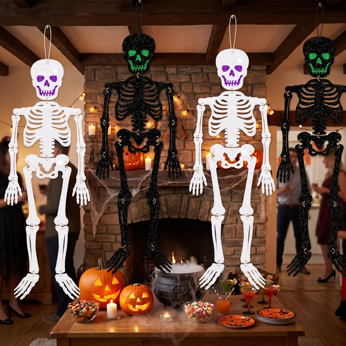 Boneyard Hanging Skeleton Decoration