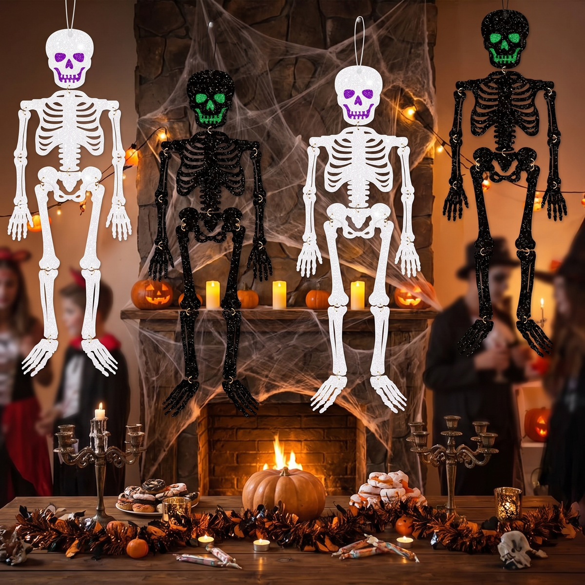 Boneyard Hanging Skeleton Decoration
