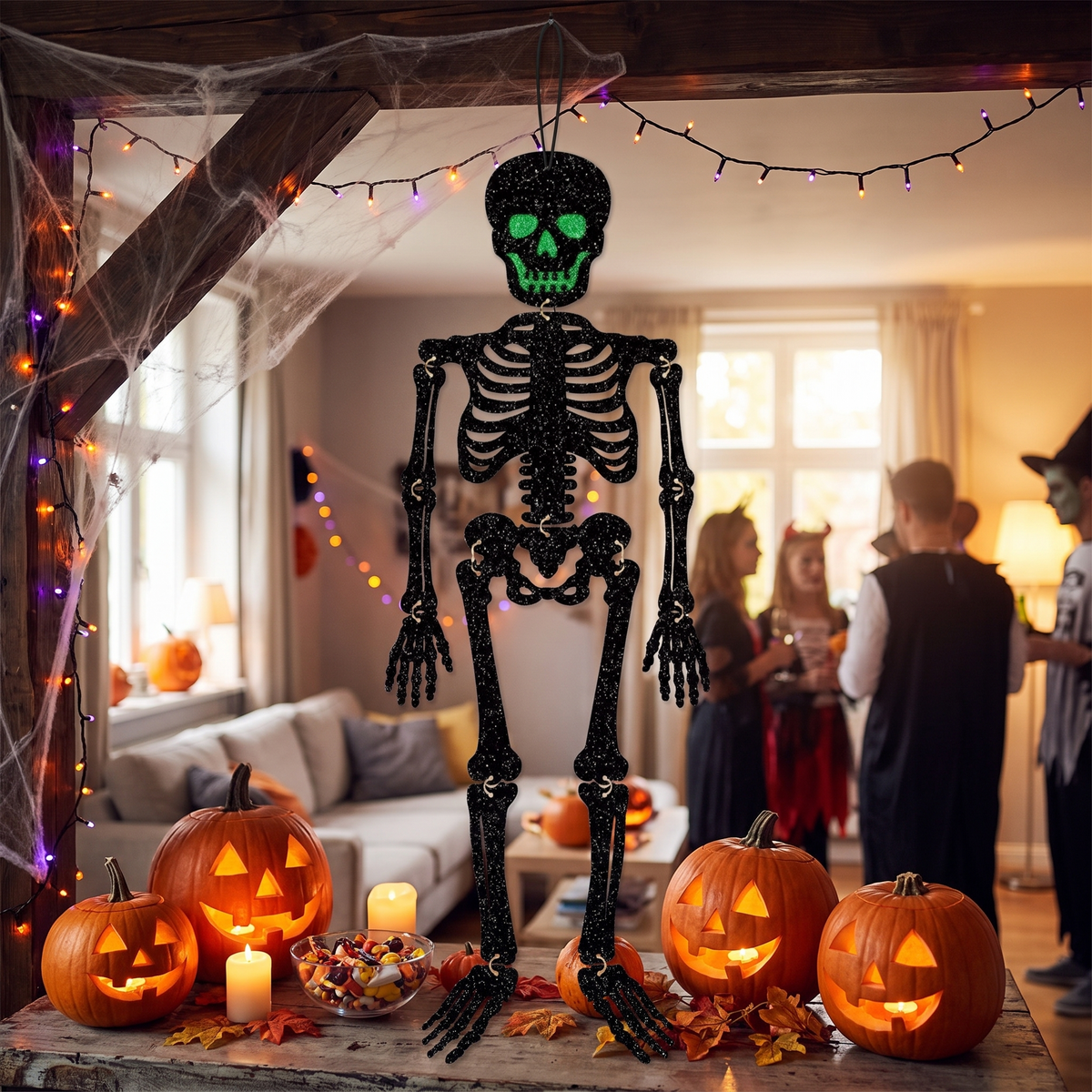Boneyard Hanging Skeleton Decoration