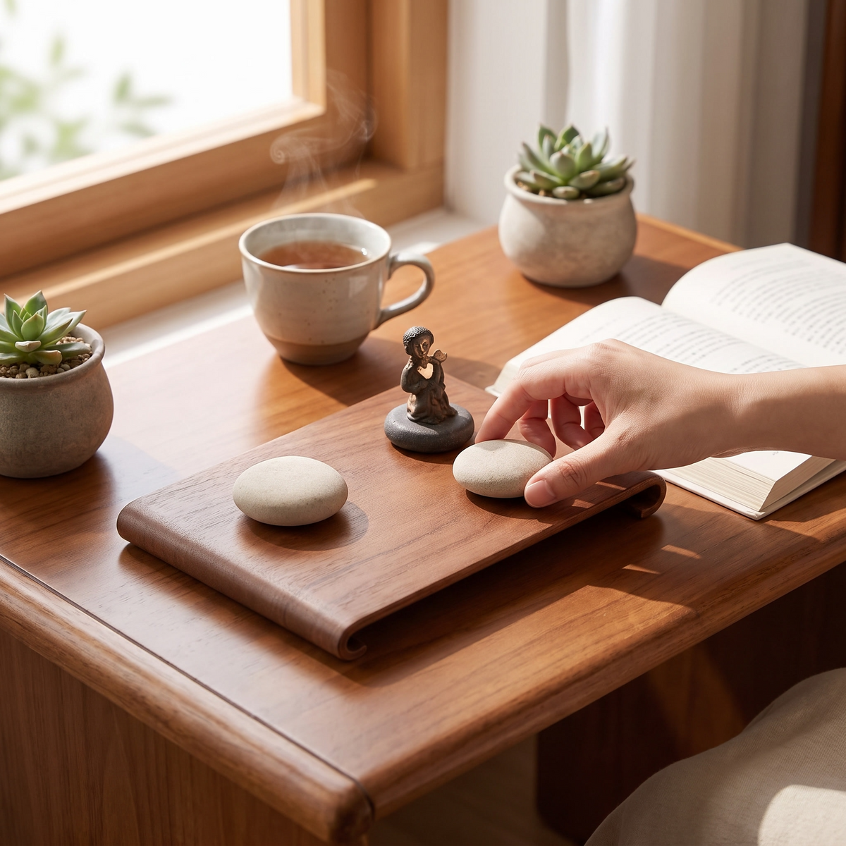 Kenji Walnut Serving Tray
