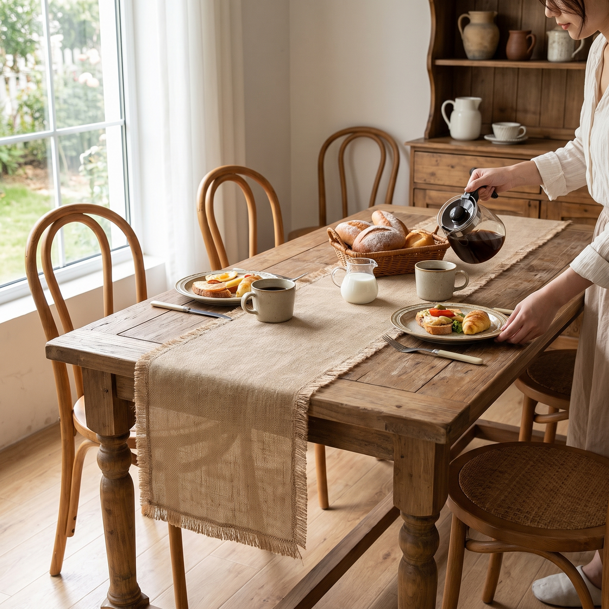 Rhoswen Linen Table Runners