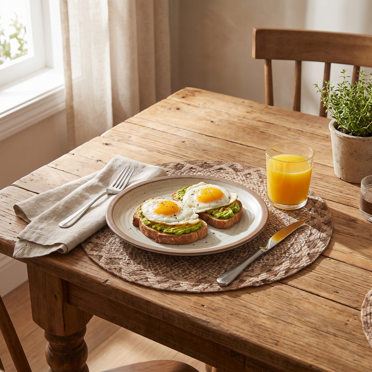 Kestrel Round Jute Woven Placemats