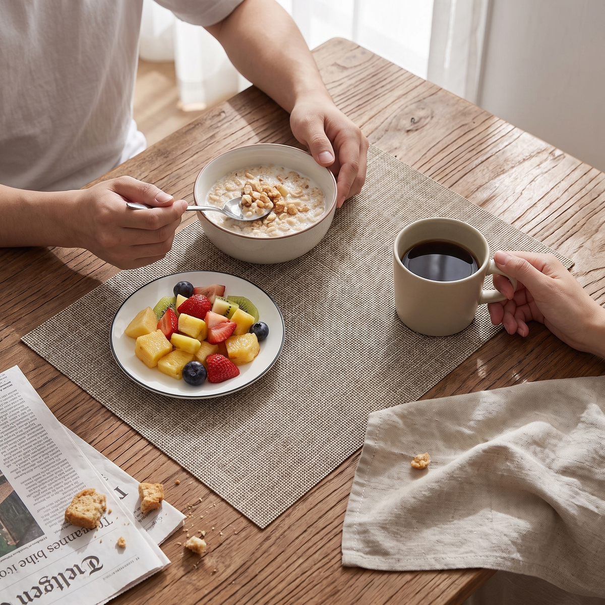 Hawthorne Woven Textile Placemats