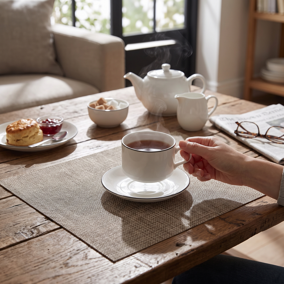 Hawthorne Woven Textile Placemats