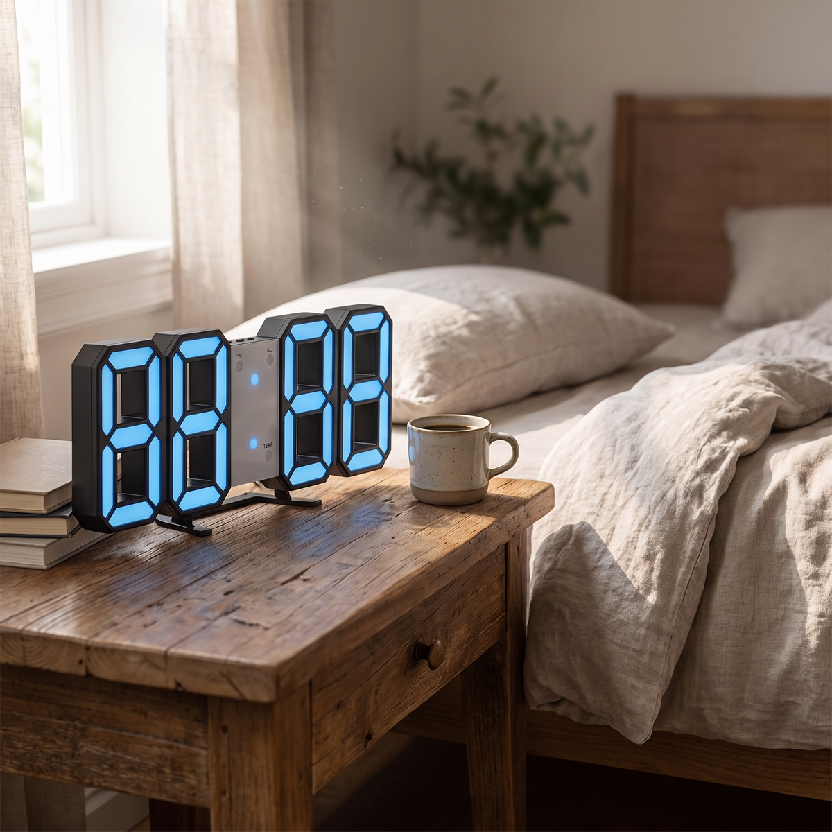Axiom 3D LED Digital Desk Clock