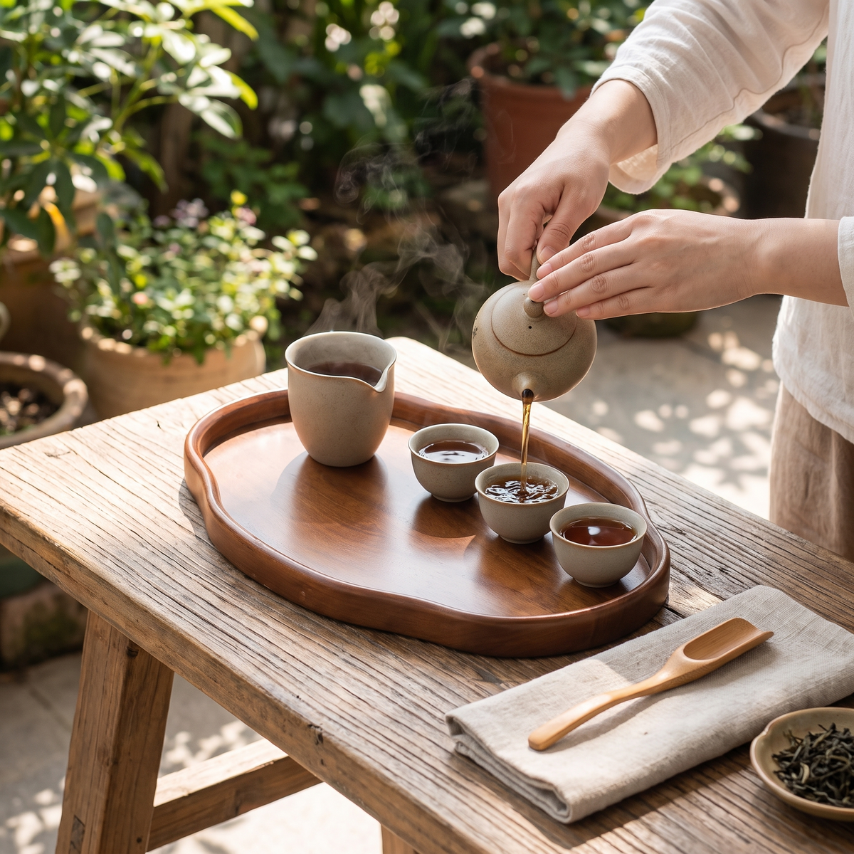 Ridley Wood Serving Tray
