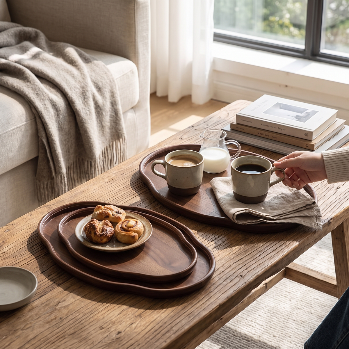 Ridley Wood Serving Tray